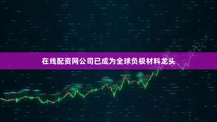 在线配资网公司已成为全球负极材料龙头