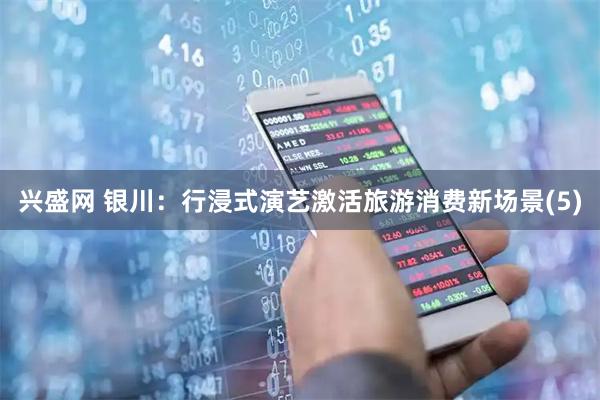 兴盛网 银川：行浸式演艺激活旅游消费新场景(5)